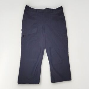 Columbia Womens Blue Technical Casual Hiking Capri Pants Outdoor Size 10 31x22